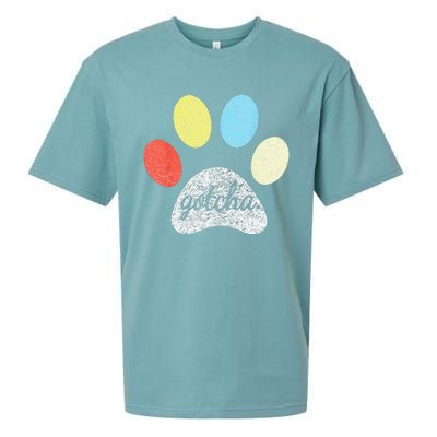 Gotcha For New Dog Owner On Dog Gotcha Day Adoption Sueded Cloud Jersey T-Shirt