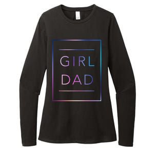 GirlDad Father of Proud Daughter Fathers Day Womens CVC Long Sleeve Shirt