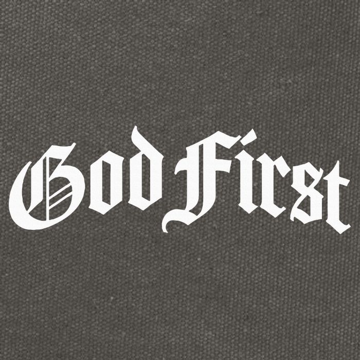 God First Original Cotton Canvas Backpack