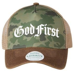 God First Original Legacy Tie Dye Trucker Hat