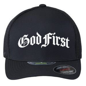 God First Original Flexfit Unipanel Trucker Cap