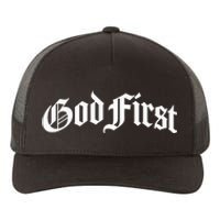 God First Original Yupoong Adult 5-Panel Trucker Hat