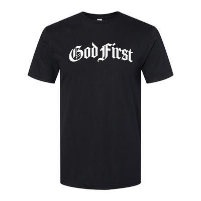 God First Original Softstyle® CVC T-Shirt