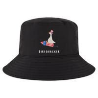 Goose Fourth Of July Firequacker Independence Day Cool Comfort Performance Bucket Hat