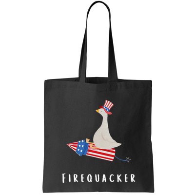 Goose Fourth Of July Firequacker Independence Day Bag