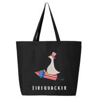 Goose Fourth Of July Firequacker Independence Day 25L Jumbo Tote