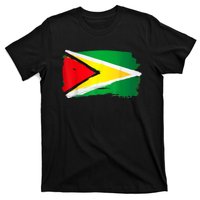 Guyana Flag Paint Style T-Shirt