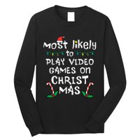 Gaming Fun Play Video Games with the Whole Family this Christmas! Long Sleeve Shirt