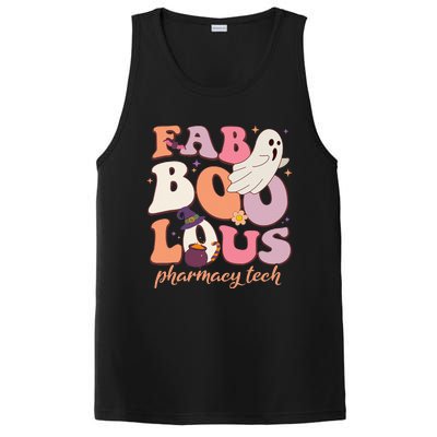 Groovy Faboolous Pharmacy Tech Ghost Spooky Night Halloween PosiCharge Competitor Tank