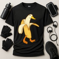 Goose Funny Pictures Goose My Humor Goose Banana Goose Cooling Performance Crew T-Shirt