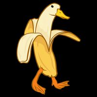 Goose Funny Pictures Goose My Humor Goose Banana Goose Cooling Performance Crew T-Shirt