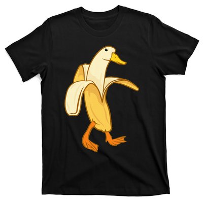 Goose Funny Pictures Goose My Humor Goose Banana Goose T-Shirt