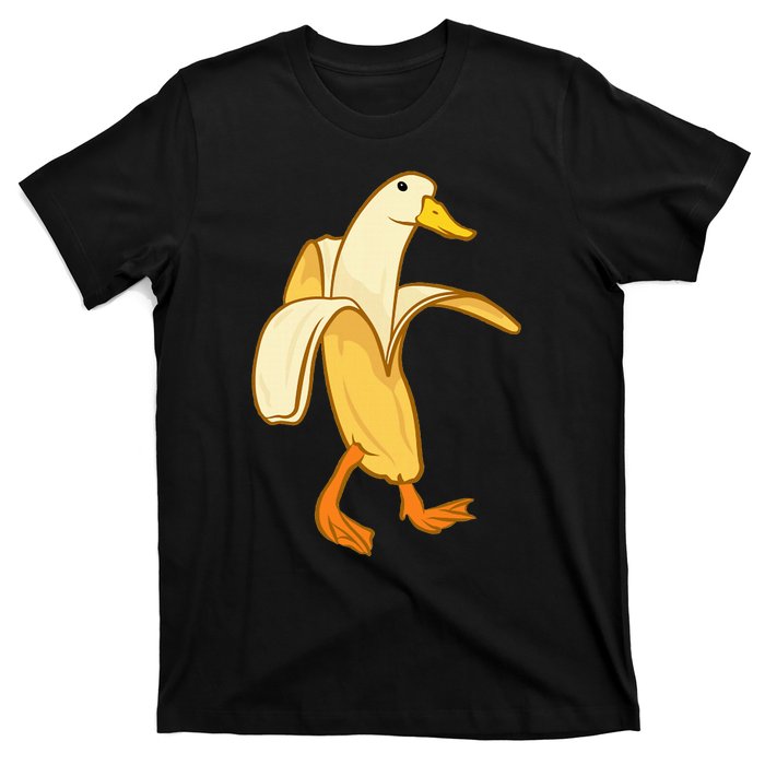 Goose Funny Pictures Goose My Humor Goose Banana Goose T-Shirt