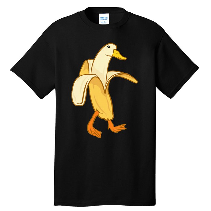 Goose Funny Pictures Goose My Humor Goose Banana Goose Tall T-Shirt