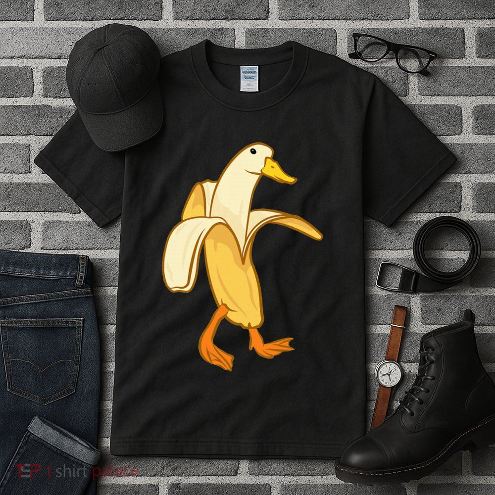 Goose Funny Pictures Goose My Humor Goose Banana Goose Tall T-Shirt