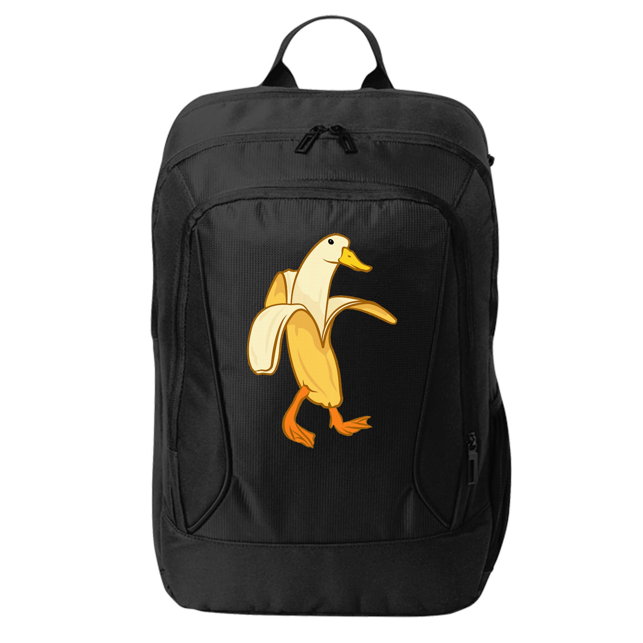 Goose Funny Pictures Goose My Humor Goose Banana Goose City Backpack