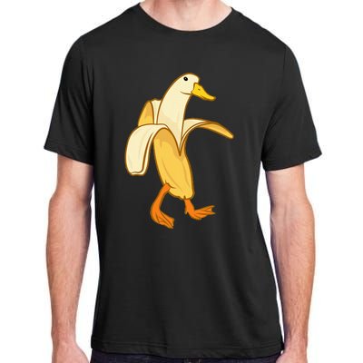 Goose Funny Pictures Goose My Humor Goose Banana Goose Adult ChromaSoft Performance T-Shirt