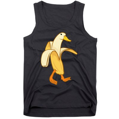 Goose Funny Pictures Goose My Humor Goose Banana Goose Tank Top