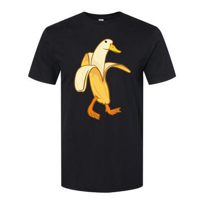 Goose Funny Pictures Goose My Humor Goose Banana Goose Softstyle CVC T-Shirt