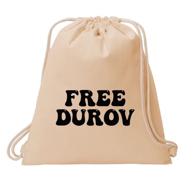Groovy Free Pavel Durov Privacy Is Not A Crime Drawstring Bag