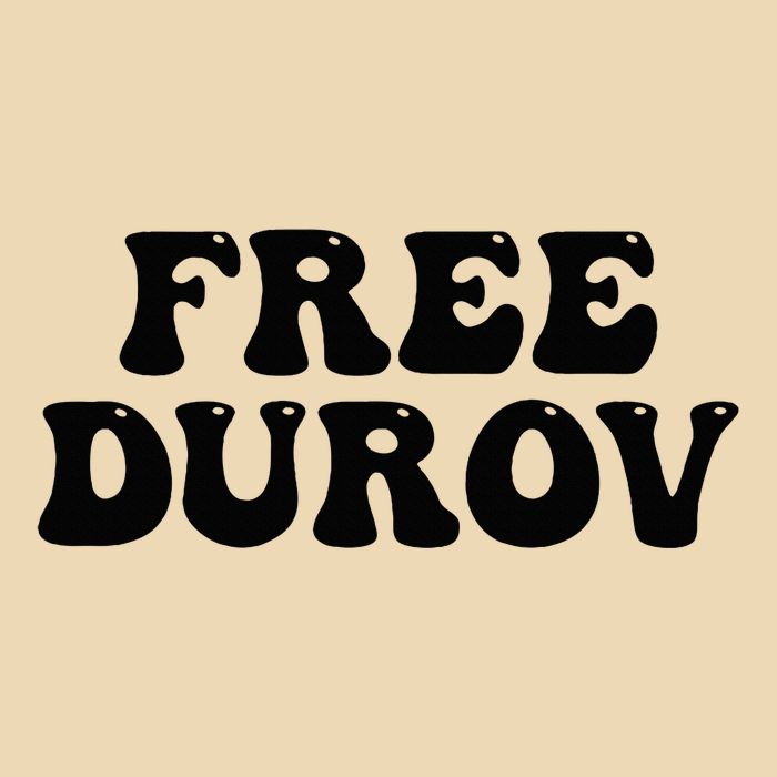 Groovy Free Pavel Durov Privacy Is Not A Crime Drawstring Bag