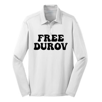 Groovy Free Pavel Durov Privacy Is Not A Crime Silk Touch Performance Long Sleeve Polo