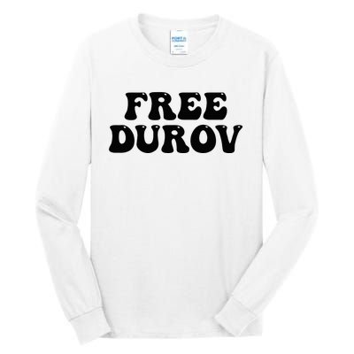 Groovy Free Pavel Durov Privacy Is Not A Crime Tall Long Sleeve T-Shirt