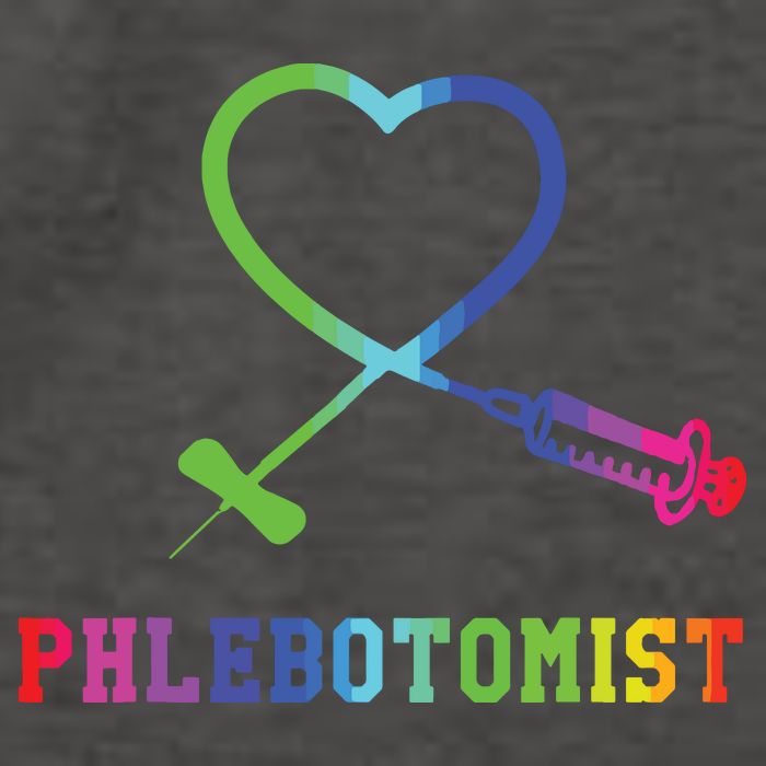 Gift For Phlebotomist Phlebotomy Butterfly Needle Heart Vector Backpack