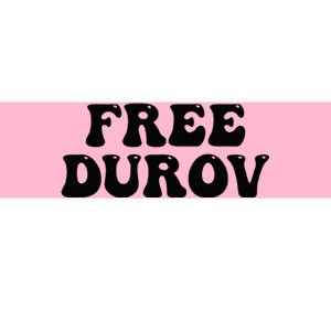 Groovy Free Pavel Durov Privacy Is Not A Crime Bumper Sticker