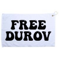 Groovy Free Pavel Durov Privacy Is Not A Crime Grommeted Golf Towel