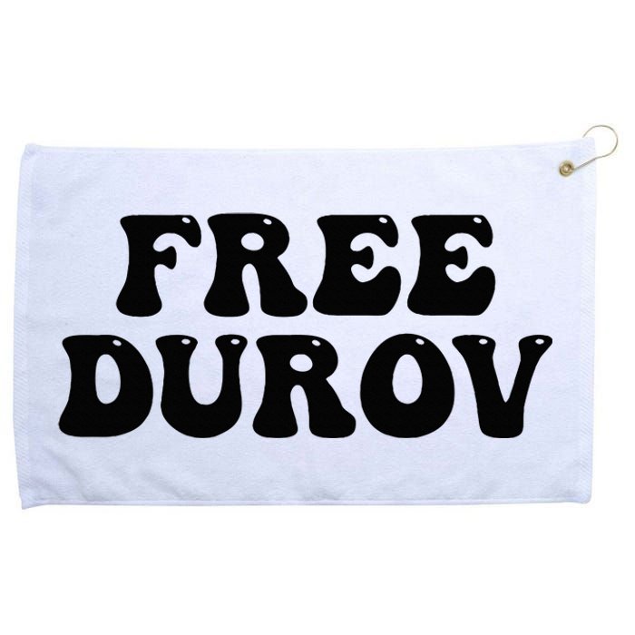 Groovy Free Pavel Durov Privacy Is Not A Crime Grommeted Golf Towel