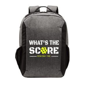 Gift For Pickleball Players With That What's The Score Vector Backpack