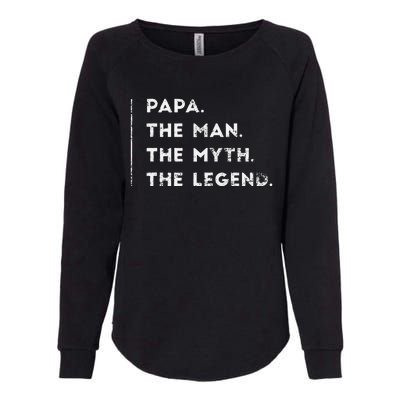 Gifts For Papa Birthday From Grandson Granddaughter Womens California Wash Sweatshirt