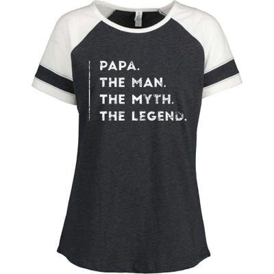 Gifts For Papa Birthday From Grandson Granddaughter Enza Ladies Jersey Colorblock Tee