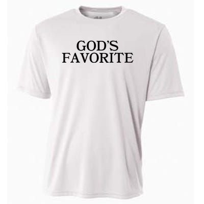 GodS Favorite Religion Love Church Christ Worship Slogan Cooling Performance Crew T-Shirt