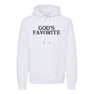 GodS Favorite Religion Love Church Christ Worship Slogan Premium Hoodie