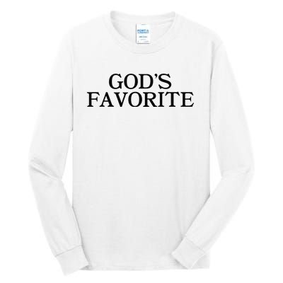 GodS Favorite Religion Love Church Christ Worship Slogan Tall Long Sleeve T-Shirt