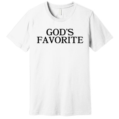 GodS Favorite Religion Love Church Christ Worship Slogan Premium T-Shirt