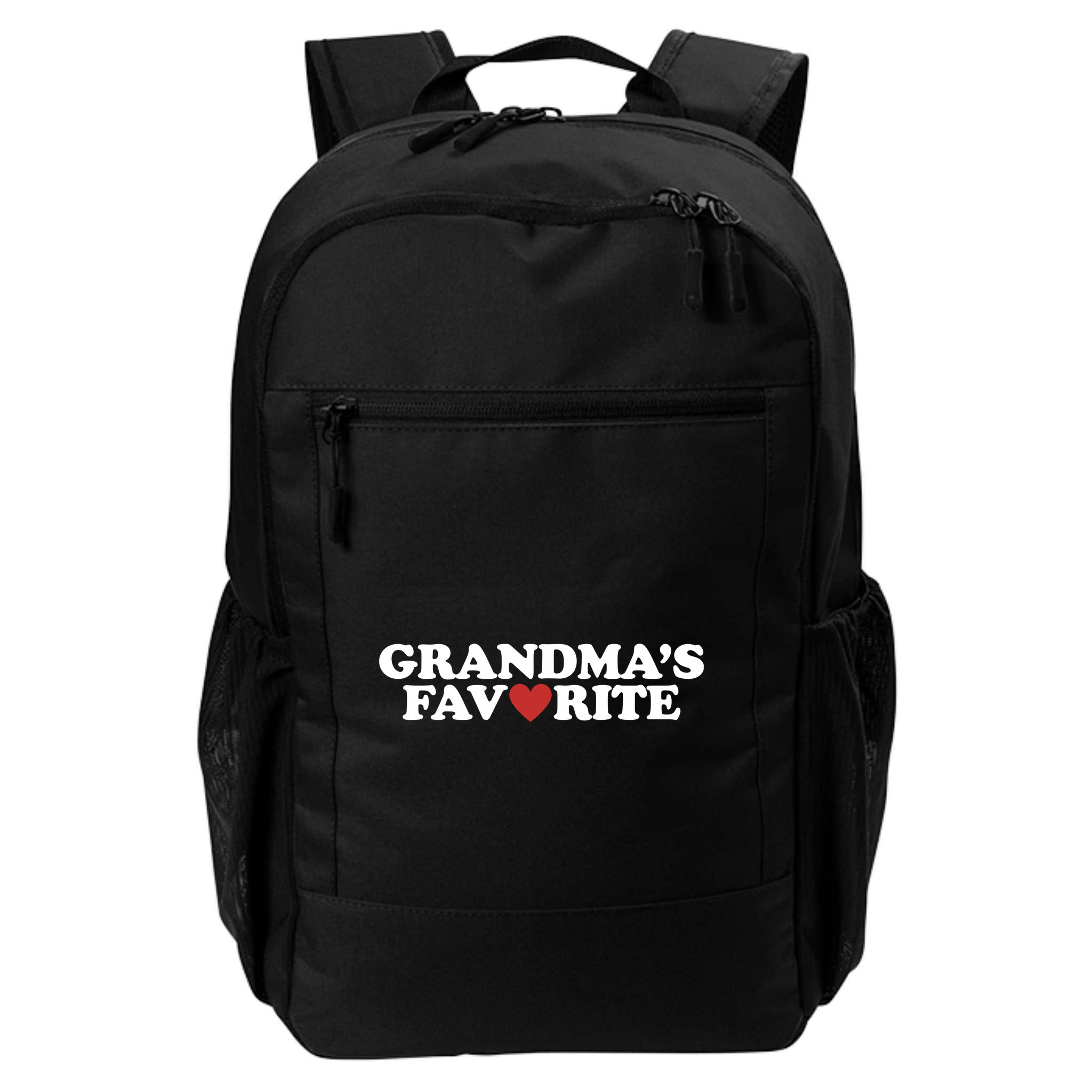 Grandmas Favorite Red Heart Cute Gift Backpack