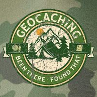 Geocaching Funny Retro Distressed Geocache Lover Legacy Tie Dye Trucker Hat