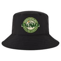 Geocaching Funny Retro Distressed Geocache Lover Cool Comfort Performance Bucket Hat