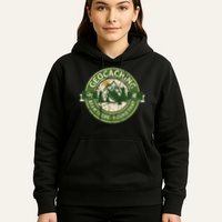 Geocaching Funny Retro Distressed Geocache Lover Hoodie