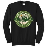 Geocaching Funny Retro Distressed Geocache Lover Sweatshirt