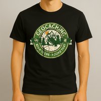 Geocaching Funny Retro Distressed Geocache Lover T-Shirt