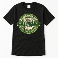Geocaching Funny Retro Distressed Geocache Lover Tall T-Shirt