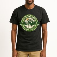 Geocaching Funny Retro Distressed Geocache Lover Tall T-Shirt