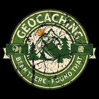 Geocaching Funny Retro Distressed Geocache Lover Impact Tech Backpack