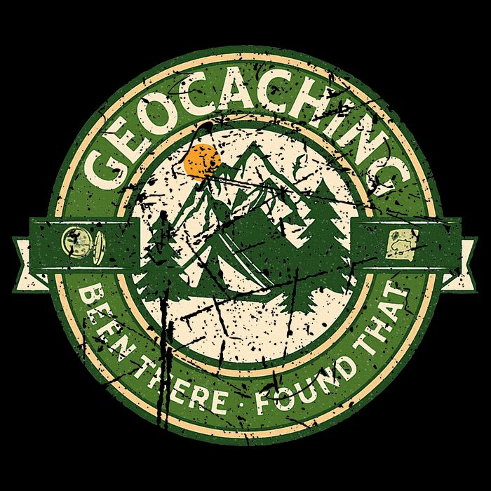 Geocaching Funny Retro Distressed Geocache Lover Impact Tech Backpack