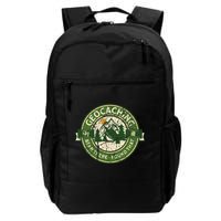 Geocaching Funny Retro Distressed Geocache Lover Backpack
