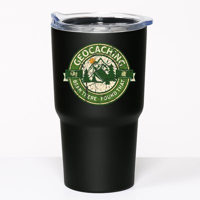 Geocaching Funny Retro Distressed Geocache Lover Tumbler